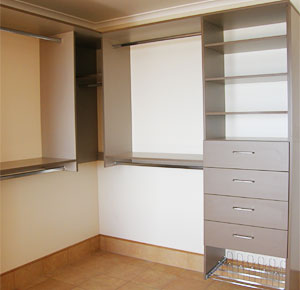 Extra storage and wardrobe space